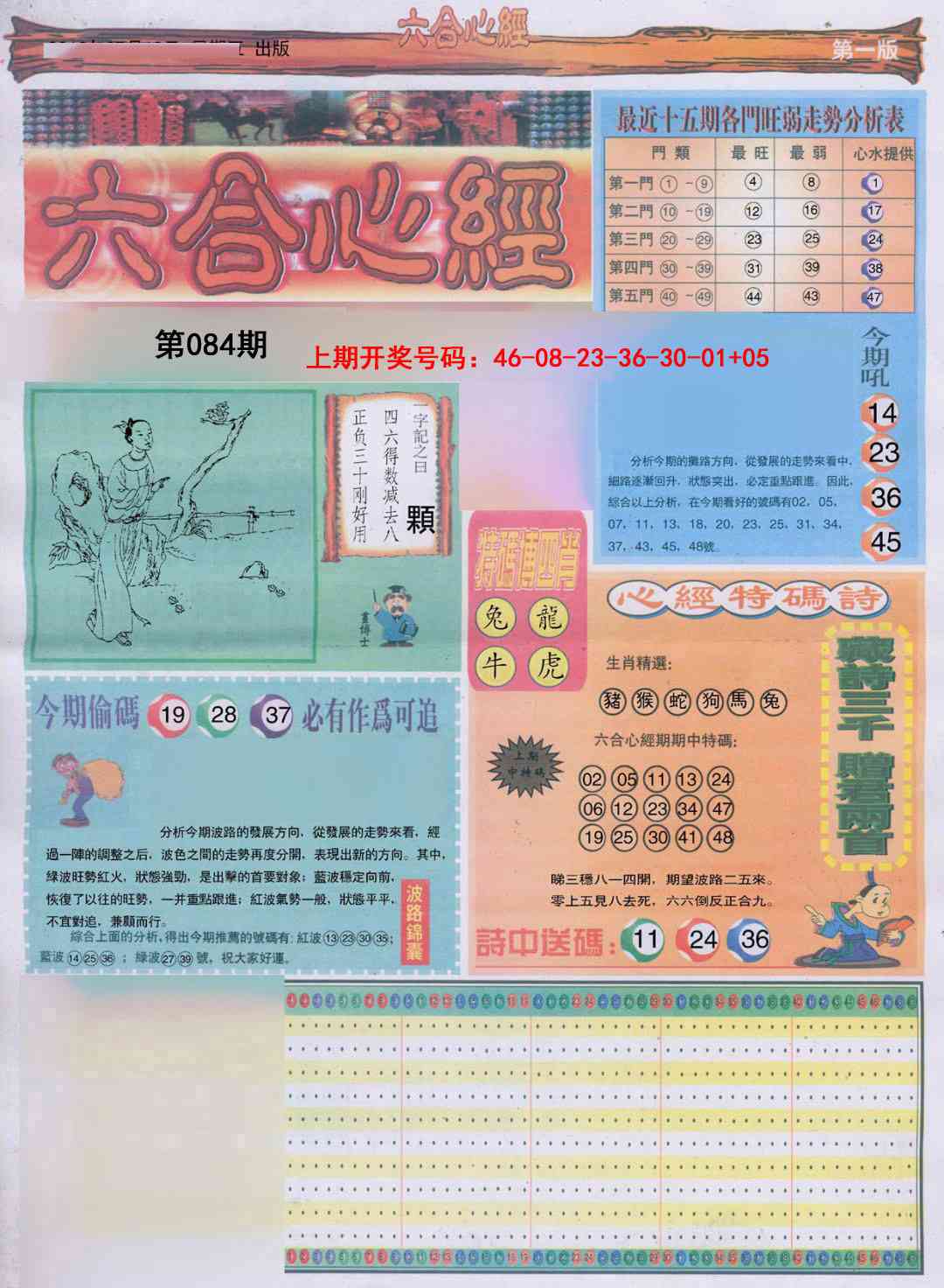 084期六合心经A[图]